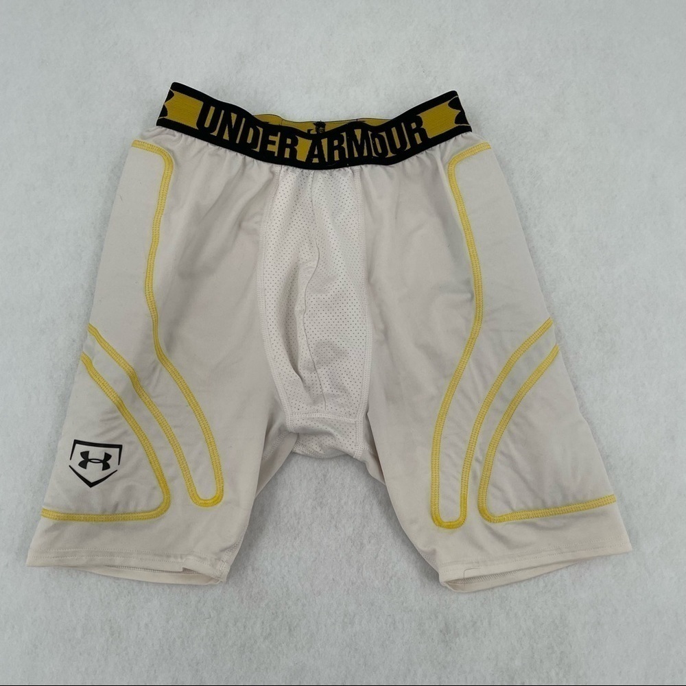 UNDER ARMOUR Youth Boys Performance Apparel Fitted Compress Baseball shorts XL